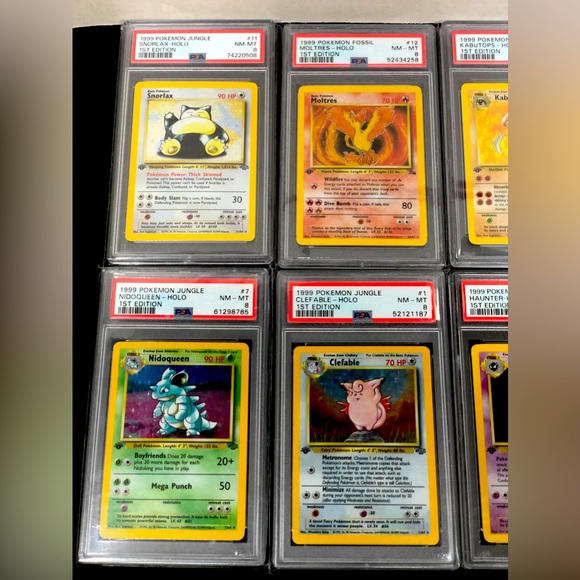 Graded Pokemon 1st edition 1999 graded PSA 8 - Picture 3 of 5
